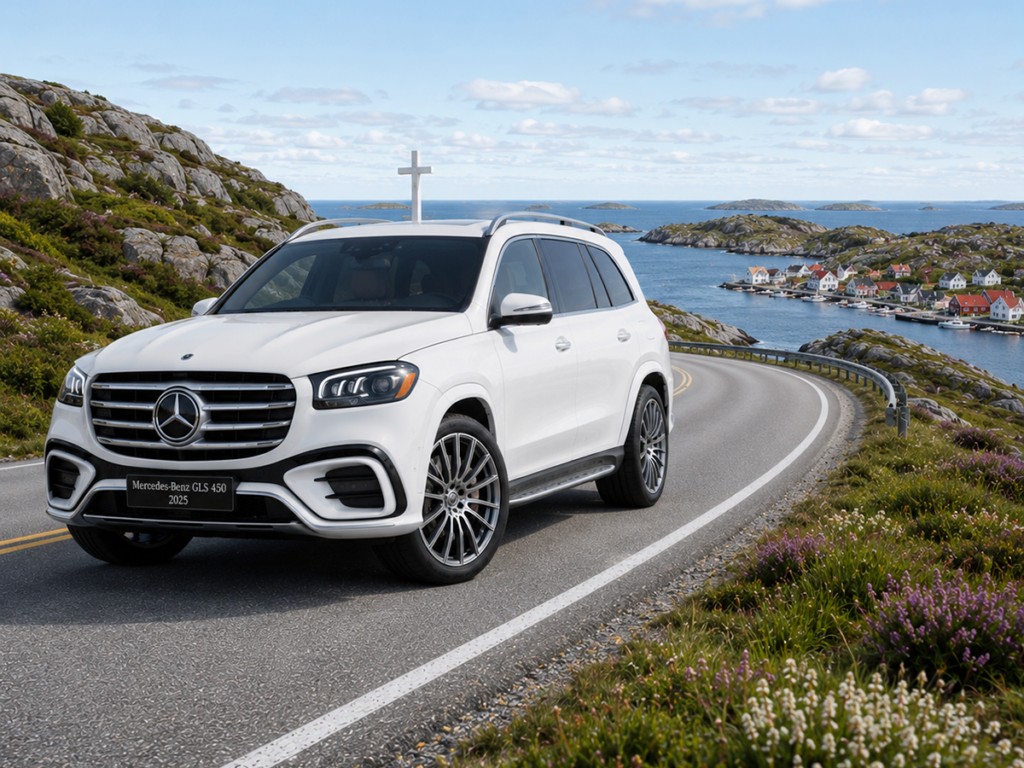 Mercedes GLS Karmøy Bilsenter Begravelsesbil
